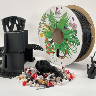 Kiwifil Black - 100% Recycled rPLA pro 1.75mm 1kg